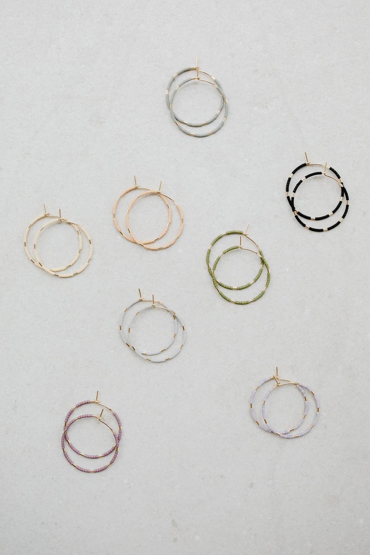 Callisto Earrings, Rain