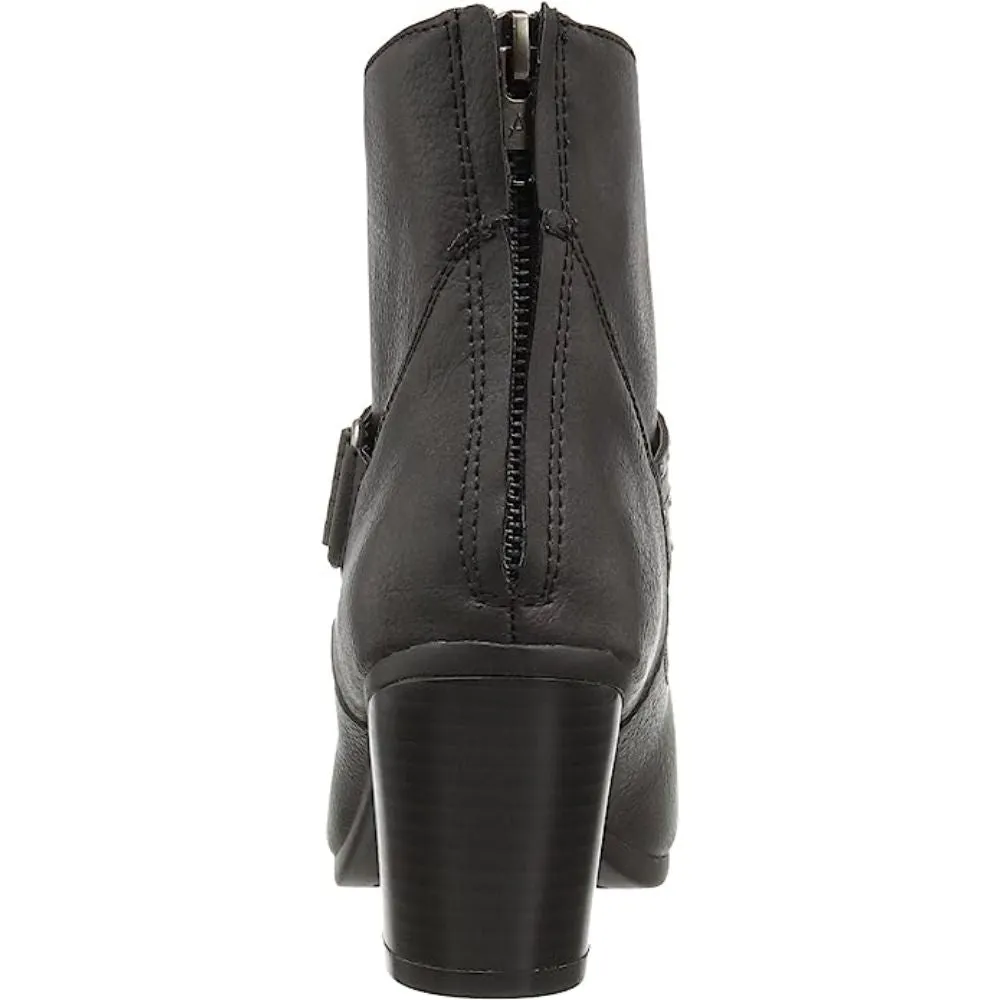 Longevity Black Aerosoles Ankle Boots