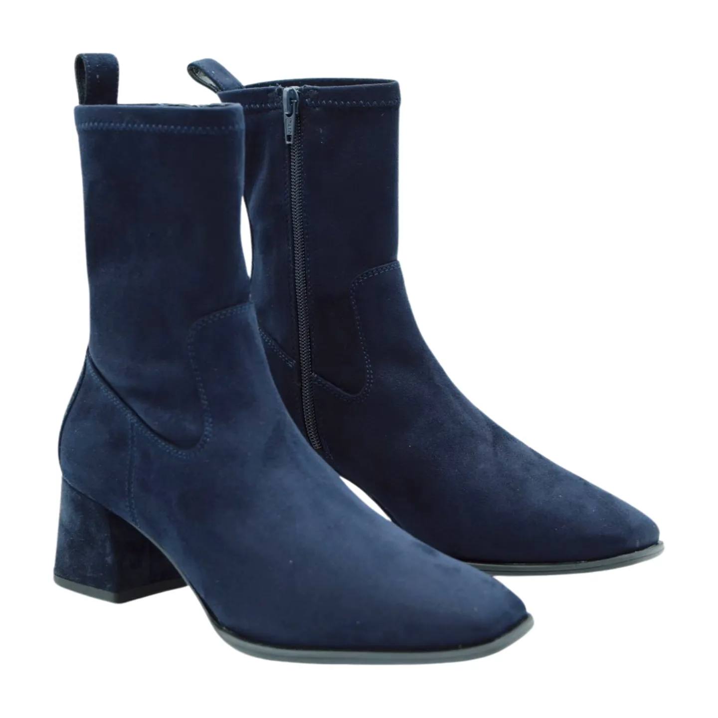 UNISA Navy Suede Ankle Boot LANGLEY