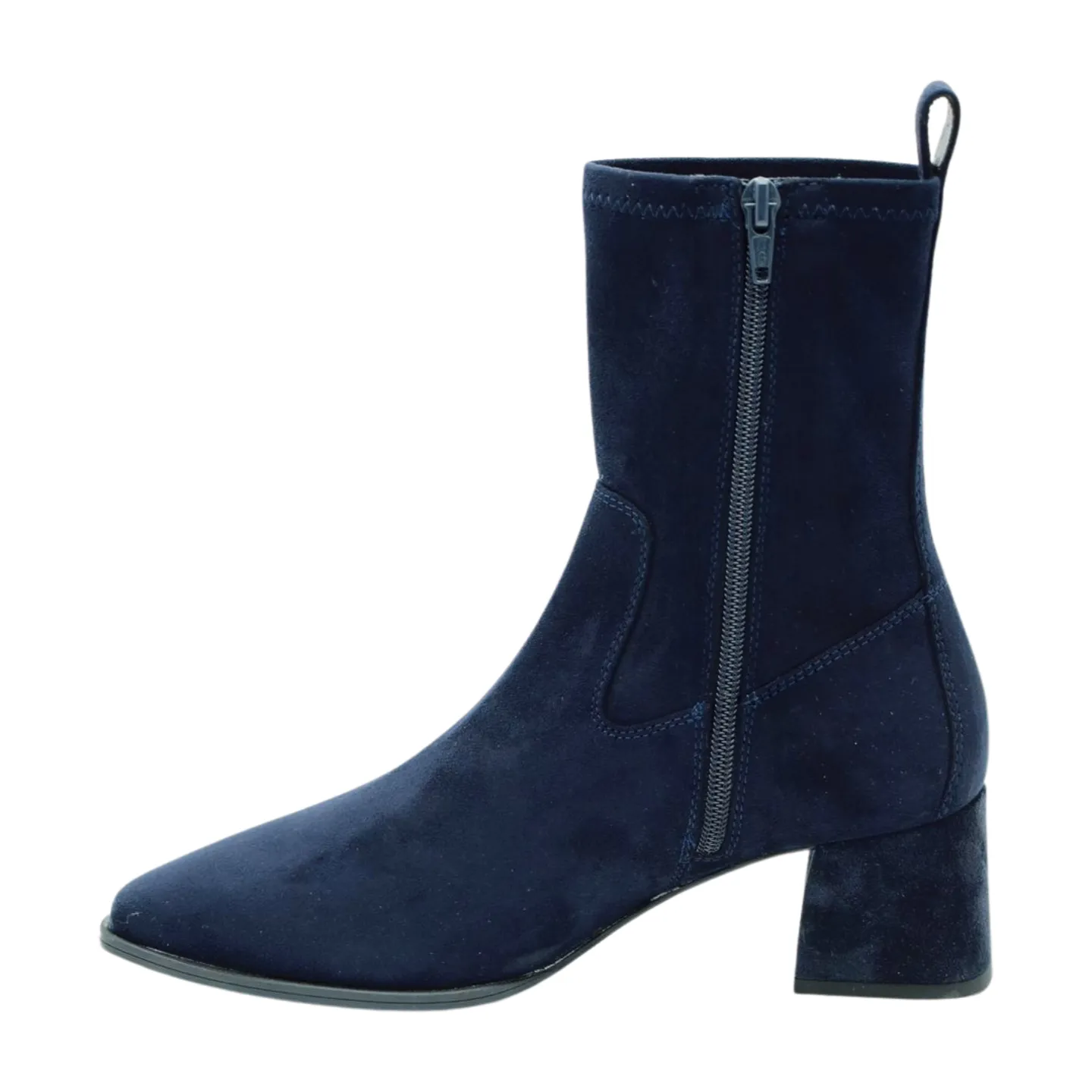 UNISA Navy Suede Ankle Boot LANGLEY